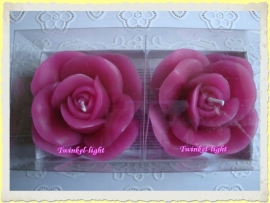 Kaars Romantic Rose