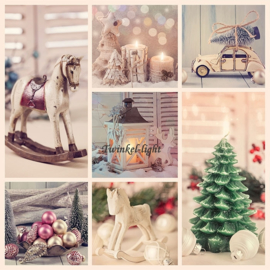 Servetten Kerst Collage