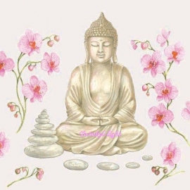Servetten Boeddha nr. 1