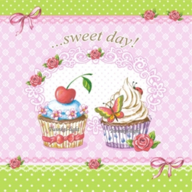 Servetten Sweet day