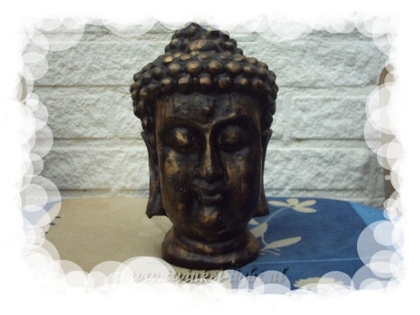 Kaars Boeddha hoofd