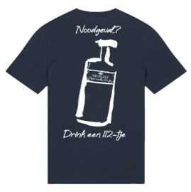 T-shirt 'Noodgeval, neem een 112-tje'