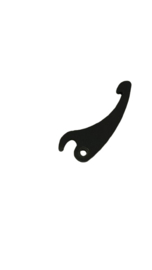 Handgreep voor een kachel