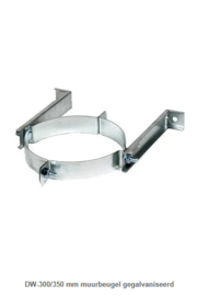 DW-300/350 mm muurbeugel gegalvaniseerd  rvs
