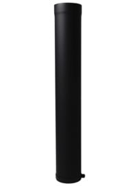 EW/Ø160 2mm Paspijp 100 cm (Kleur: Zwart)