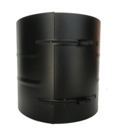 ISOTUBE Plus Klemband breed 130 mm ZWART