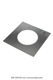 DW-300/350 mm centreerplaat plat