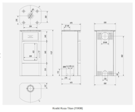 Kratki Koza Titan (11KW)