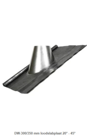 DW-300/350 mm loodslabplaat 20° - 45°