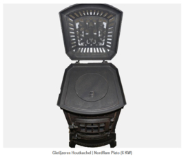 Gietijzeren Houtkachel | Nordflam Plato (6 KW)