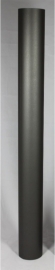 EW/Ø150mm Kachelpijp 100cm zonder verjonging Kleur: zwart #DUN600105