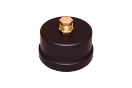 Pelletkachel condens dop voor t-stuk  ∅ 80mm #19-682
