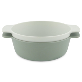 Set bowls olive