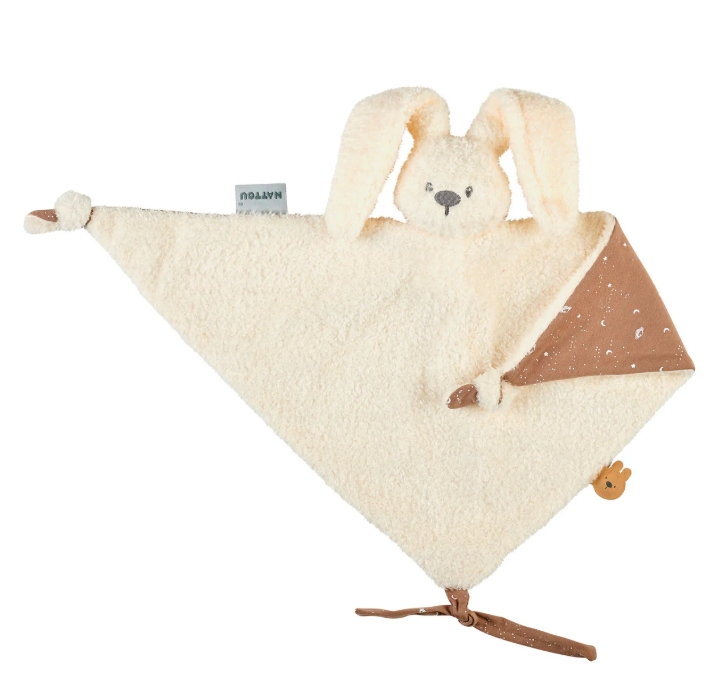 Maxi doudou lapidou teddy vanille