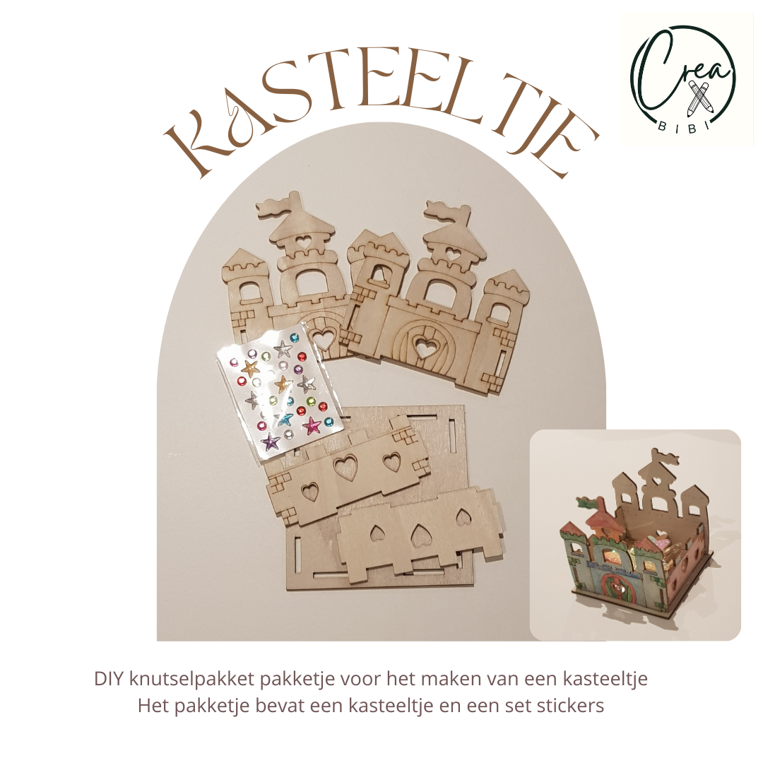 Knutselpakketje kasteeltje (35)