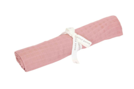 Swaddle pure pink blush 120x120cm