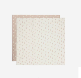 Hydrofiel doeken twig wild rose 115x115cm (2stuks)