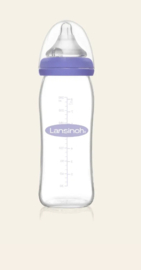 Glazen lanisoh fles 240ml