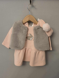 141/142 Kleedje+gilet+haarband Mayoral