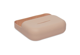 Billendoekjes houder silicone pale pink