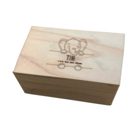 Memorybox met olifant (S)