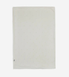 Ledikantdeken pointelle ivory 100x150cm