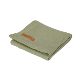 Swaddle pure olive 120x120cm