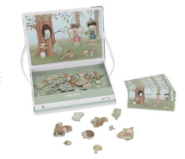 Magnetisch speelbord forest friends