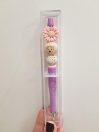 Balpen meter paars