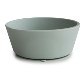 Silicone bowl mushie cambridge blue (groen)