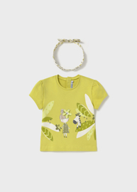 T-shirt + haarband