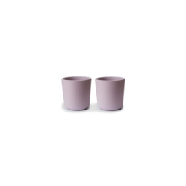 Mushie cups lilac
