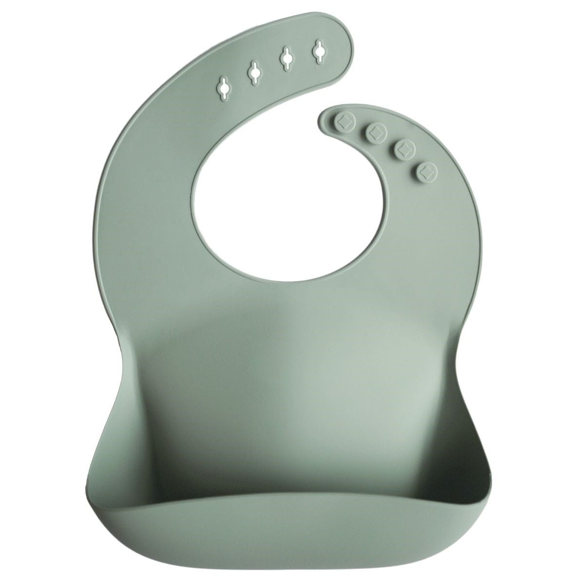 Silicone slab mushie cambridge blue (groen)