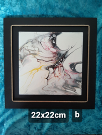 Tegel acryl pour los 22x22cm