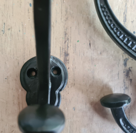 Drum hook stoere zwarte kapstokhaak