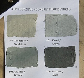 Betonlook stuc L'Authentique Paints & Interior 5 kilo