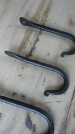 J-Nail hook - Kapstokhaak wandhaak zwart