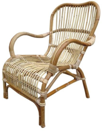 Rotan fauteuil Baukje naturel