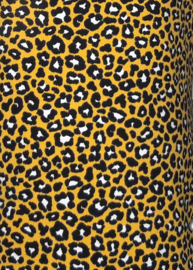 5023 - Legging leopard okergeel / zwart