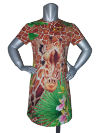 4471 - Giraffe jurkje maat 122-128