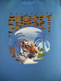 3544 - Sunset tijger shirt of longsleeve
