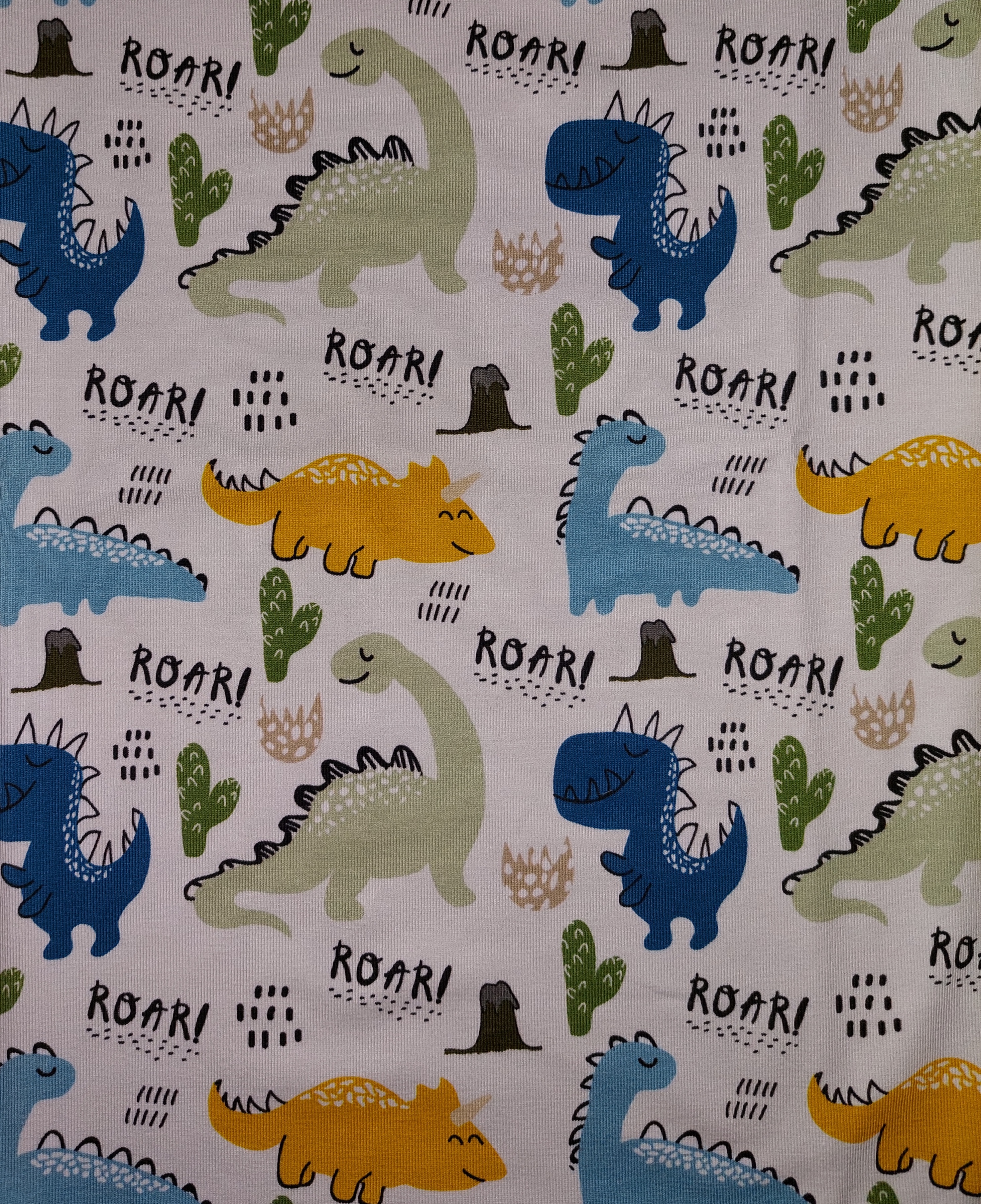3563 - Dino shirt met korte mouwen maat 110-116