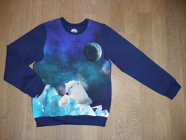 3591 - Sweater met ijsbeer maat 122-128, 146-152