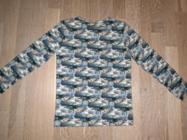 3422 - Vliegtuig longsleeve of shirt