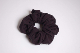 12011 -  Zwarte scrunchie