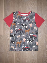 3404 - Boerderij dieren shirt