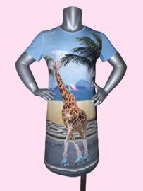 4440 - Giraf en zebra jurkje