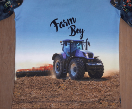 3438 - Farm Boy tractor sweater maat 122-128