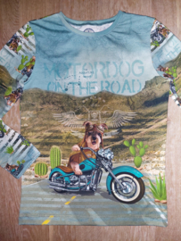 3532 - Longsleeve  met hond op motor (2)