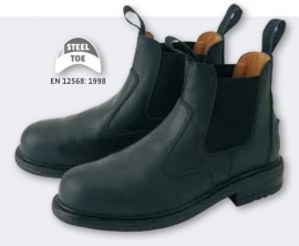 stalschoenen met stalen neus